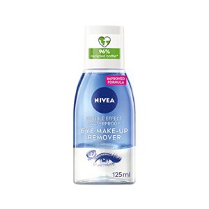 NIVEA Double Effect Waterproof Eye Make-Up Remover (125 ml)