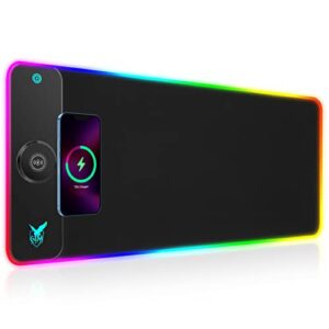 GIM Wireless Charging RGB Gaming Mouse Pad 15W