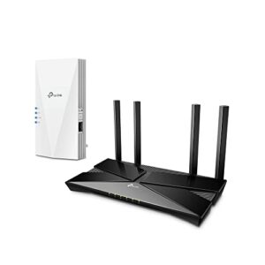 TP-Link AX3000 Dual Band Wi-Fi 6 Router and Range Extender Bundle