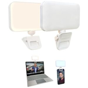 White Selfie & Video Conference Light