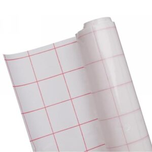 G4GADGET Book Cover Film 33cm x 3 Meter Self Adhesive Book Covering Film Clear Sticky Back Plastic Book Cove
