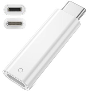 USB-C to Pencil Adapter Compatible with Apple Pencil 1st Generation USB-C to for Lightning Connector Charging Adapter for iPad 10th Gen Bluetooth Pair Male to Female Adapter Connector for Apple Pe