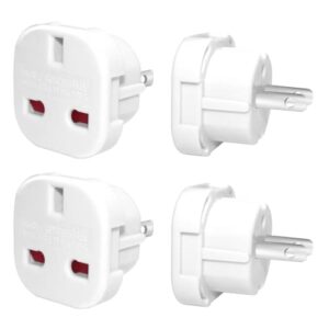 UK to US Plug Adaptor Type G to Type A and B USA Travel Adapter