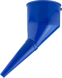 Blue Angled Fuel Funnel – With fine mesh filter for easy refilling – Antistatic Lightweight Funnel – Practical and Versatile – Angled design that holds itself. Set by MYPURECORE