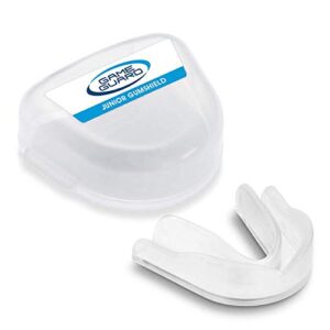 GAME GUARD Boil & Bite Mouth Guard/Gum Shield – Mouldable Mouthguard/gumshields - Choice of Colours - Adult/Senior/Junior/Kids/Childrens/Youth - CE Approved