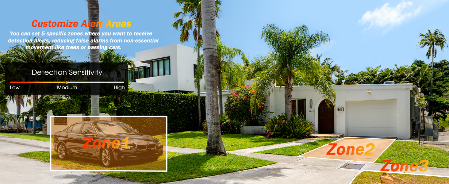 wifi camera outdoor wireless motion detection