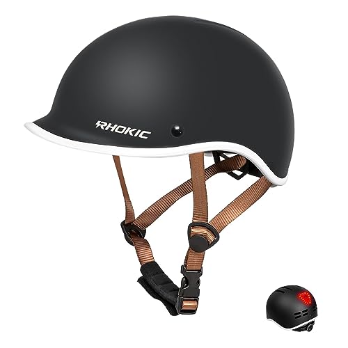 Kids Helmet Exclusky Kids Bike Helmet with Light Boys Girls Bike Helmet Adjustable Childrens Bicycle Helmet Multi-Sport Skate Skateboard Childs Kids Cycle Helmet Age 5-11
