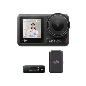 DJI Osmo Action 4+Mic (1 TX+1 RX) - Vlogging Camera