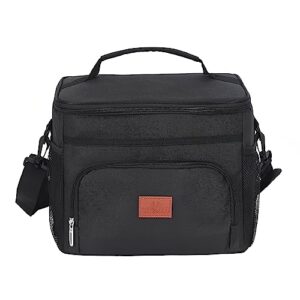 15L Insulated Cooler Bag with Adjustable Shoulder Strap - Leakproof Lunch Bag for Outdoor/Camping/BBQ/Travel Ideal for Work