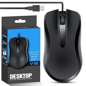 Wired Mouse With 3.0 Usb Mouse Wired With 1.28M Cable
