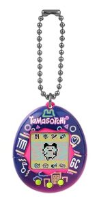 Tamagotchi Bandai Original Neon Lights Shell Original Cyber Pet 90s Adults And Kids Toy With Chain | Retro Virtual Pets Are Great Boys And Girls Toys Or Gifts For Ages 8+