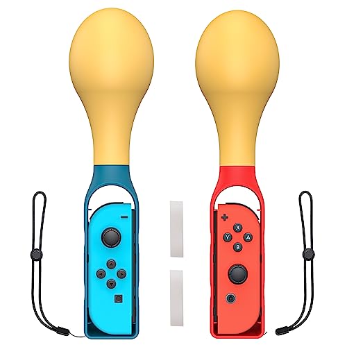 TiMOVO Maracas Grips for Nintendo Switch Samba de Amigo