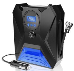 Lulizar Car Tyre Inflator Air Compressor