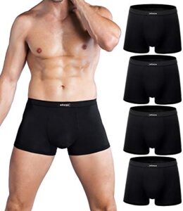 wirarpa Mens Mirco Modal Underwear Trunks Soft Boxer Shorts Gents Microfibre Underpants Multipack