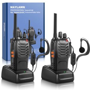Maylawn Professional Walkie Talkies 2Pcs