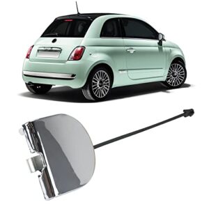 Rear Bumper Towing Cove Compatible with Fiat 500 2007-2012