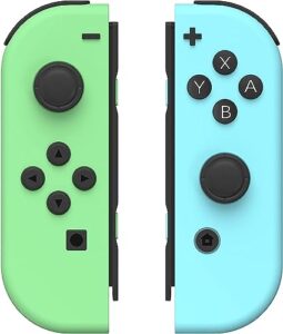 CKXTSH Replacement Joy Cons for Switch Wireless Controllers with Double Vibration/Wake-Up/Screenshot/Motion Control