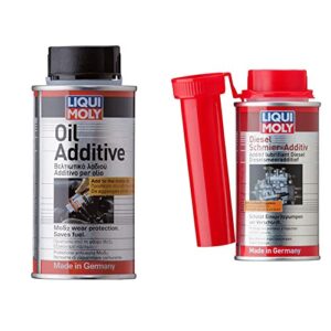 Liqui Moly 1800 Oil Additive 125ml & 5122 Diesel Lubricant Additive 150 ml