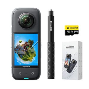 Insta360 X3 Beginner's Kit - Waterproof 360 Action Camera with 1/2" 48MP Sensors