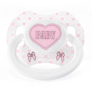 LittleForBig Bigshield Generation-II Adult Sized Printed Pacifier Blushing Baby Patte
