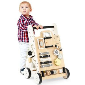 Maxmass Wooden Baby Walker