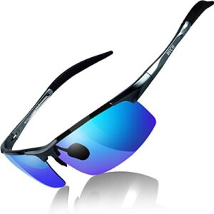 DUCO Polarized Sunglasses for Men Sun Glasses Sports Eyewear Fishing Golf Driving UV400 Protection 8177S