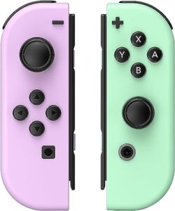 CSWXIO Switch Controller Replacement Joy Cons Controller with Double Vibration/Wake-Up/Screenshot/Motion