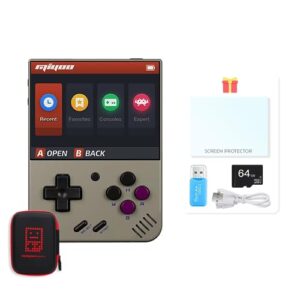 BITTBOY Miyoo Mini Plus+ Handheld Gaming Console 3.5" IPS Screen for the Best Classic Console Gaming with WiFi and Arm Cortex-A7 Processor [Miyoo-Plus-Retro]
