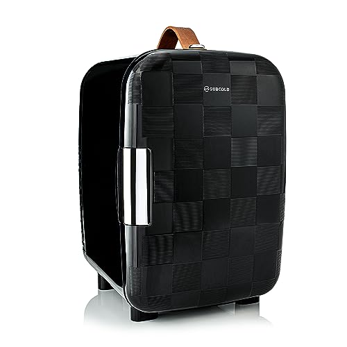 Subcold Pro10 Luxury Mini Fridge Cooler | Compact 10L Portable Small Fridge 12v & 240v | Efficient Quiet Cooling System | Ideal for Bedroom