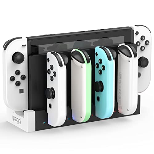 FYOUNG Controller Charger for Joy Con Compatible with Nintendo Switch & Switch OLED Model