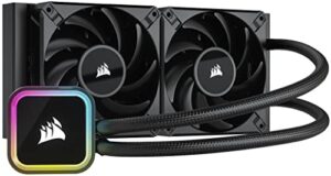 Corsair iCUE H100i RGB ELITE Liquid CPU Cooler (16 Dynamic RGB LEDs