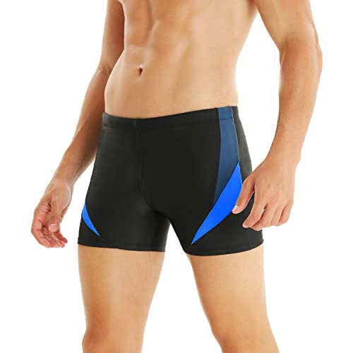 WHCREAT Mens Swimming Trunks Sports Swim Wear Boardshorts UV Protection Chlorine Resista