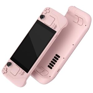 eXtremeRate Cherry Blossoms Pink Custom Faceplate Back Plate Shell for Steam Deck