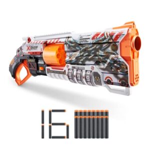 X-Shot Skins Lock Blaster by ZURU with 16 Darts