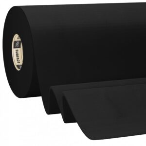 Black Van Lining Carpet 4 Way Stretch Camper Conversion Trim - 2 Metre x 2 Metre