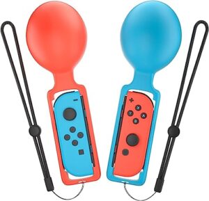 【2 Pack】Switch Samba de Amigo: Switch Controller Grips Samba Maracas Controller Accessories for Nintendo Switch/OLED Controller Grip