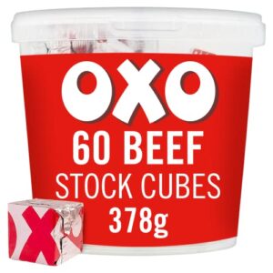 OXO 60 Beef Stock Cubes Made With Authentic Meat Juices