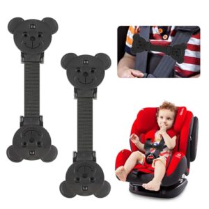 QOPAHI Anti Escape Car Seat Strap Baby Harness Chest Clip