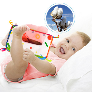 baby tissue box toys