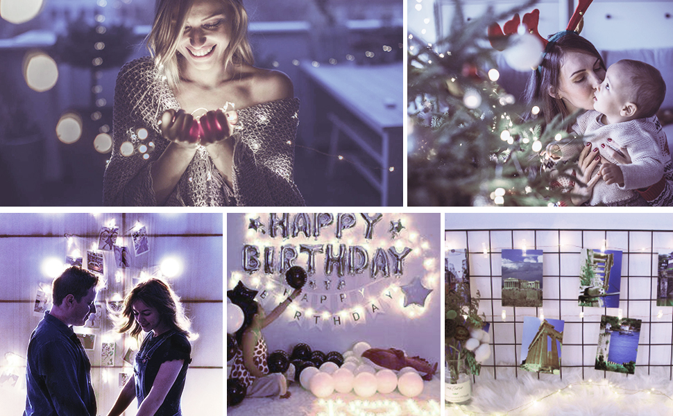 Photo Clip String Lights
