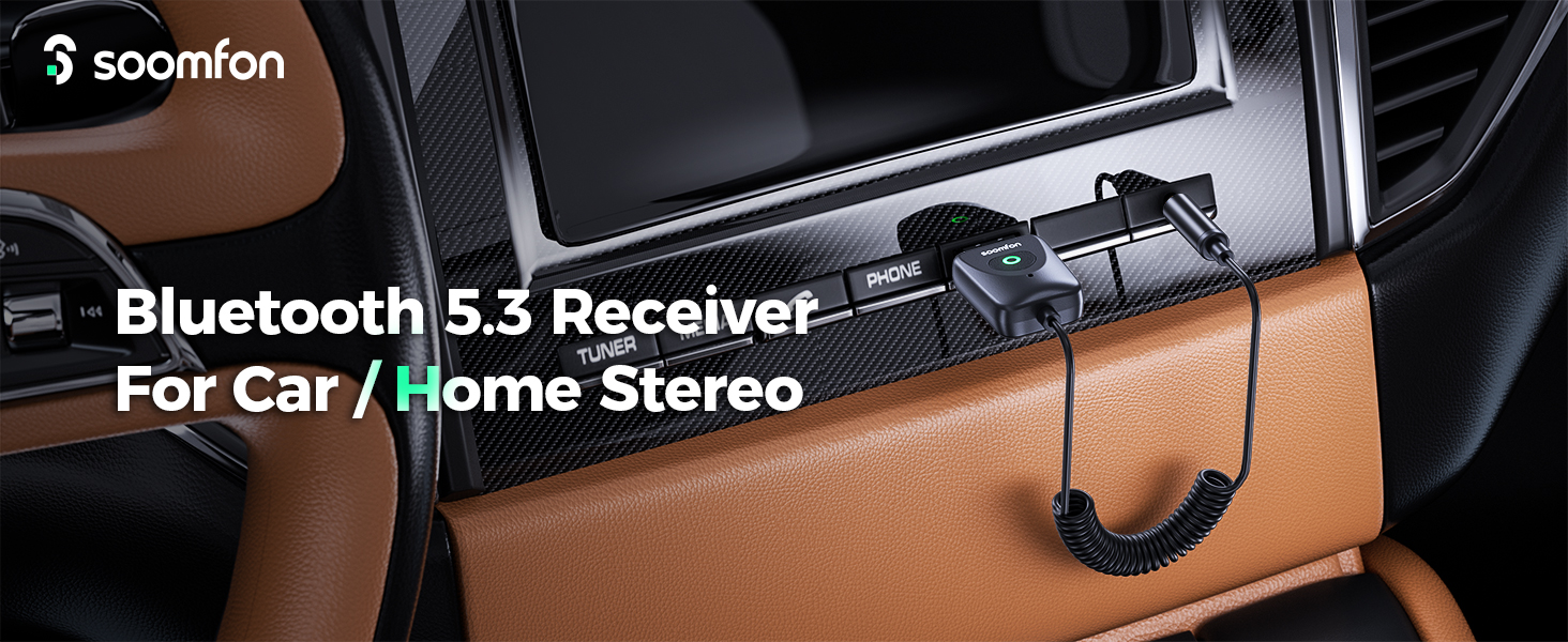bluetooth receiver, aux bluetooth adapter, aux to bluetooth adapter, bluetooth car adapter aux