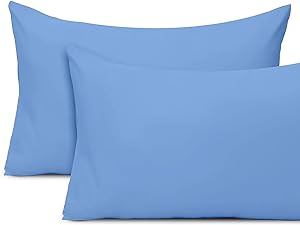 PILLOW CASES LIGHT BLUE