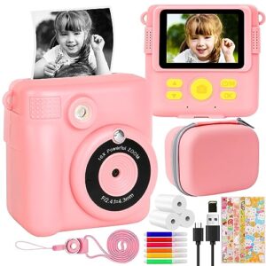 Instant Print Camera for Kids