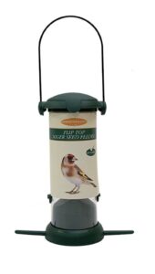 Flip Top Niger Seed Feeder x 1 Plastic Wild Bird Feederr SMF