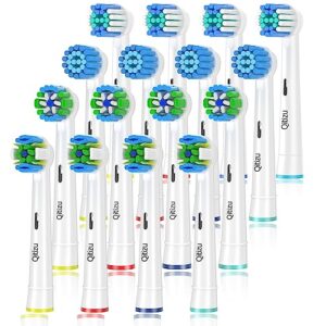 Qitizu Toothbrush Head Compatible with Braun Oral B Electric Toothbrush