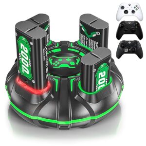 Rechargeable Battery and Charger Station for Xbox Series X/Xbox Series S/Xbox One/Xbox One S/X/Elite Controller