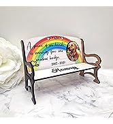 Pixie's Gifts Personalised Pet Loss Bereavement Photo Plaque - 'In Loving Memory' Tribute Sign fo...