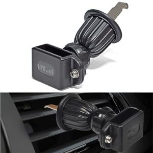 HYS Handheld Radio Clip Holder Mount Car Vehicle Air Conditioning Vents Bracket Compatible for Baofeng Motorola Midland Yaesu Icom Walkie Talkie