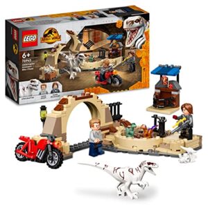 LEGO 76945 Jurassic World Atrociraptor Dinosaur: Bike Chase Set