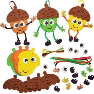 Baker Ross FX572 Acorn Mix and Match Decoration Kits - Pack of 8